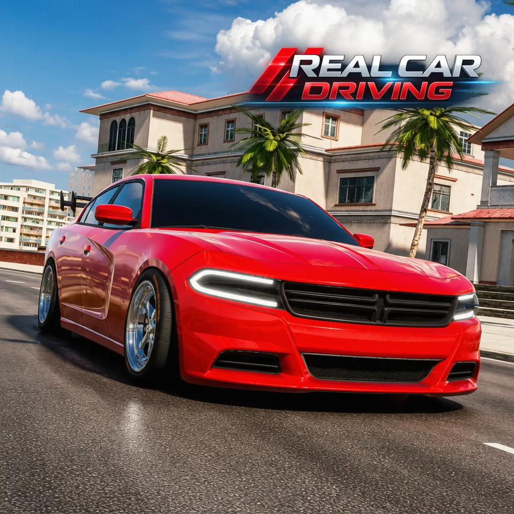 Real Car Driving Icon