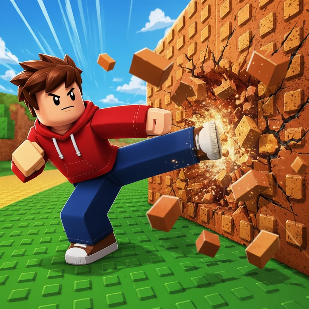 Obby: +1 Click Wall Breaker