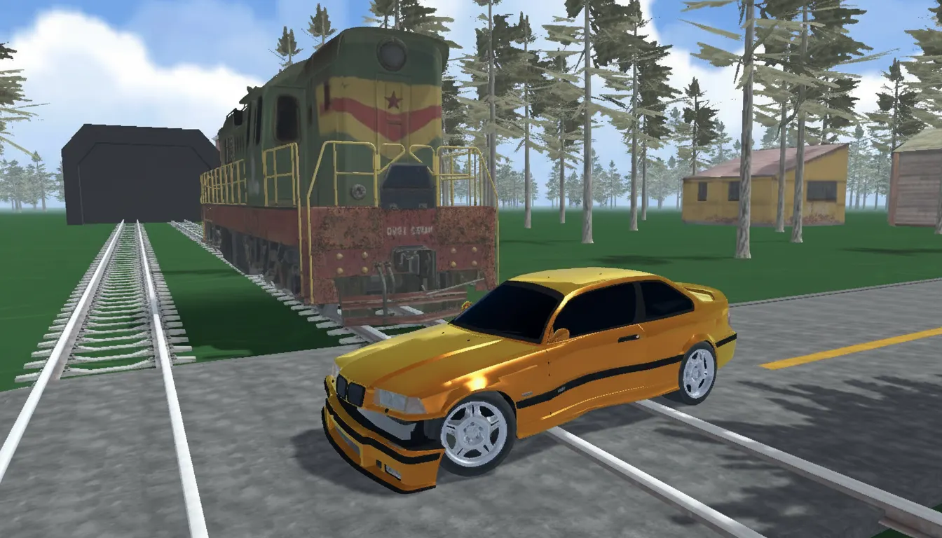 Play Obby: Car Crash Sandbox, a free online driving game. Cause epic destruction in this physics-based car crash simulator.