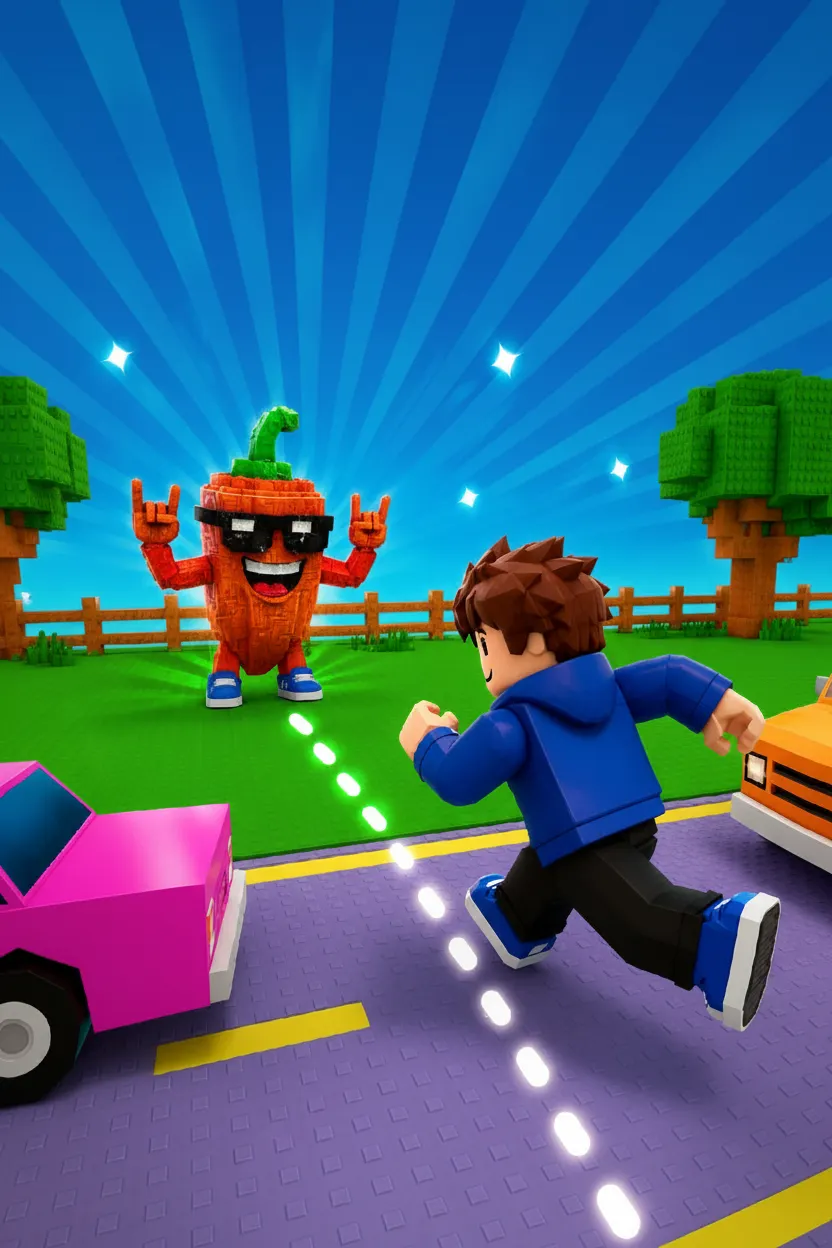 Robby: Cross the Road for Brainrot