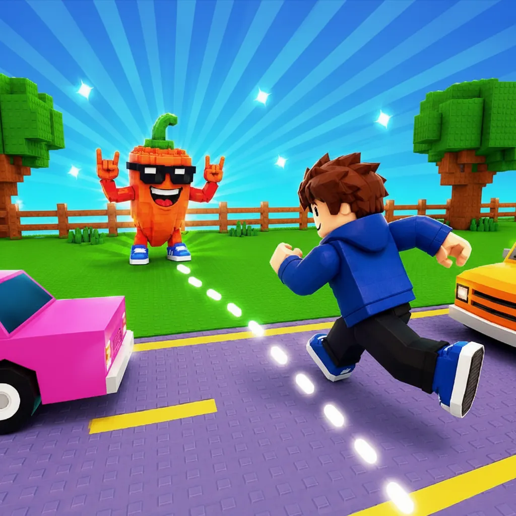 Robby: Cross the Road for Brainrot