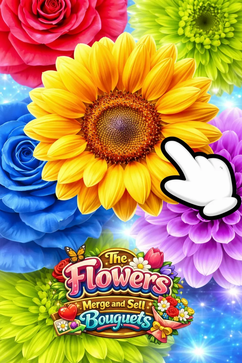The Flowers Merge and Sell Bouquets