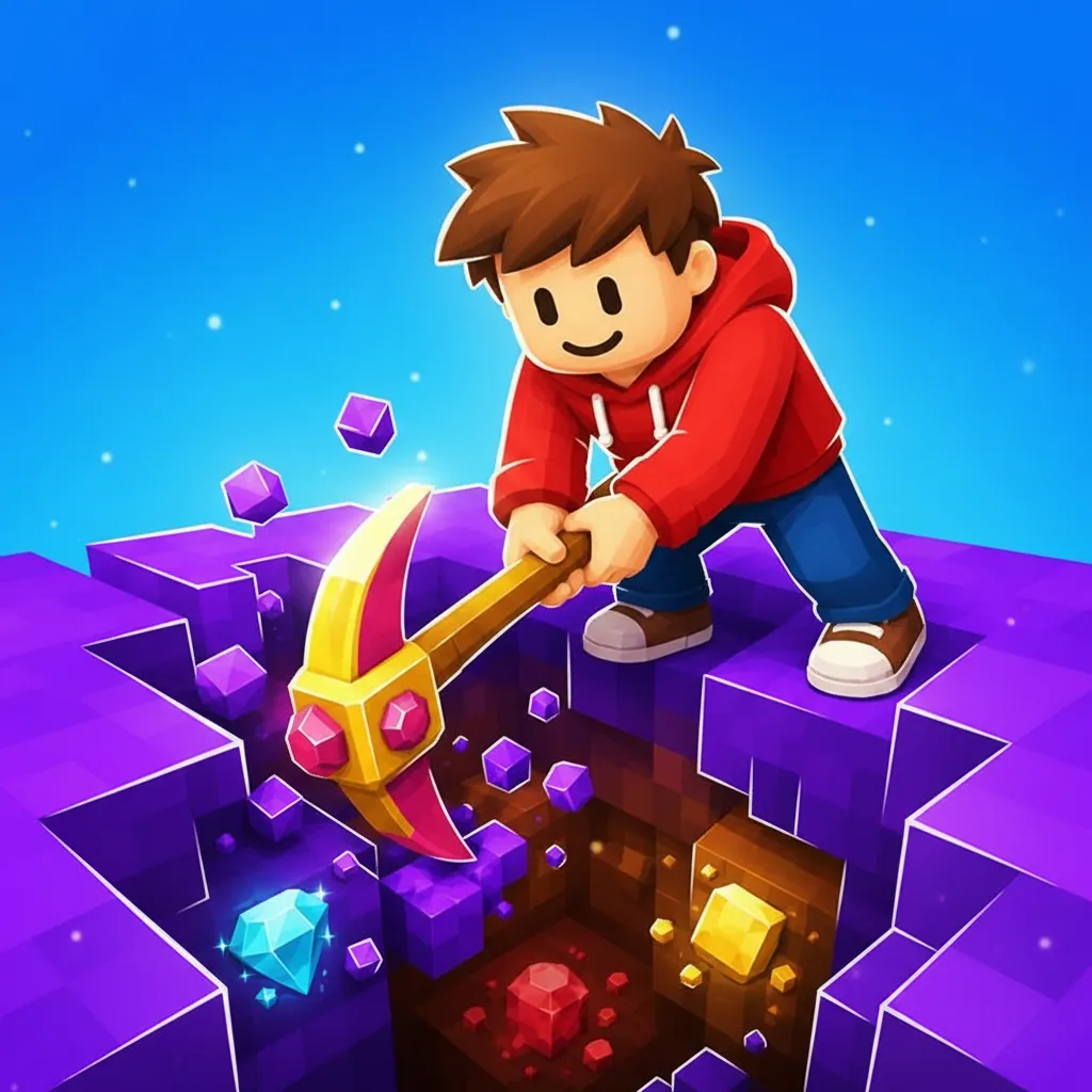 Obby: Dig Down