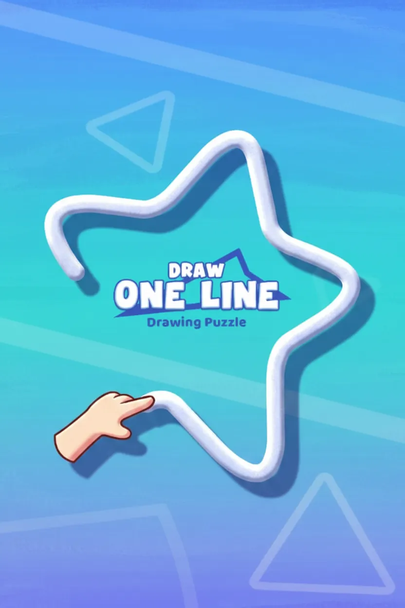 Draw One Line: Drawing Puzzle