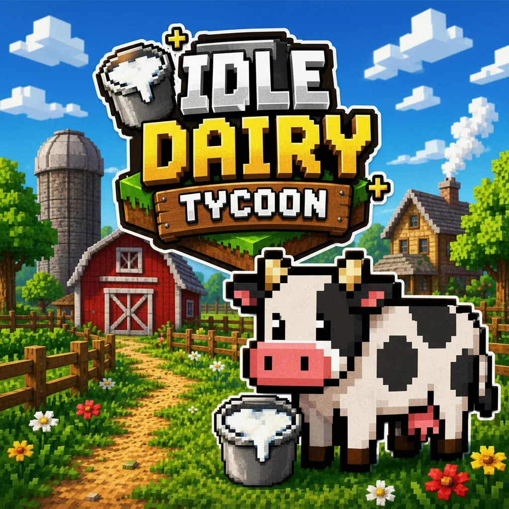 Idle Dairy Tycoon Icon