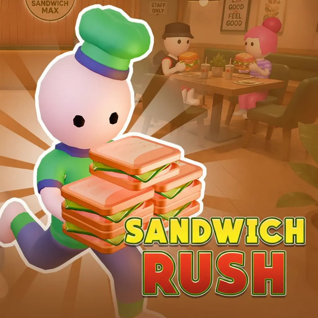 Sandwich Rush Serve and Grow Icon