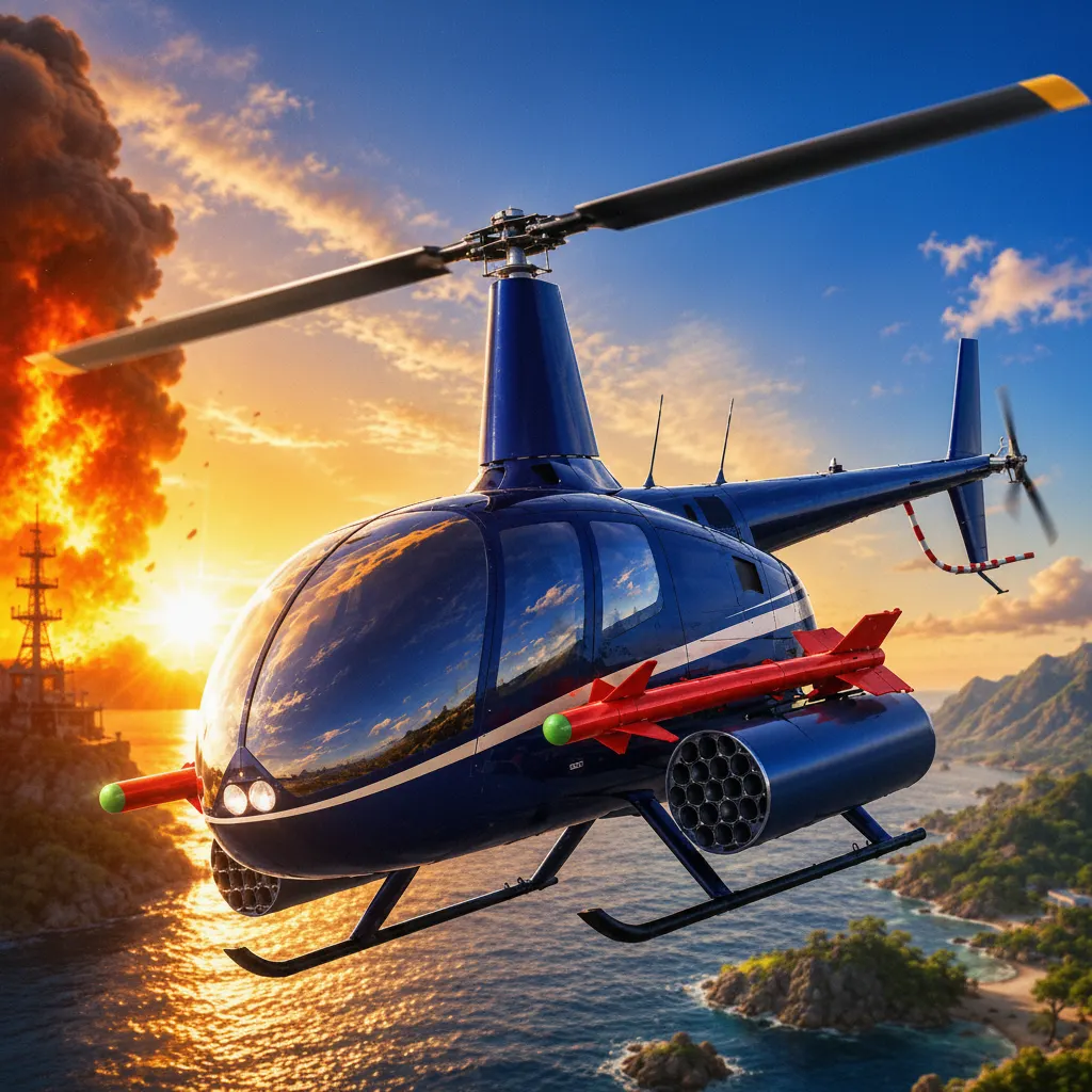 Helicopter Flight Simulator Icon