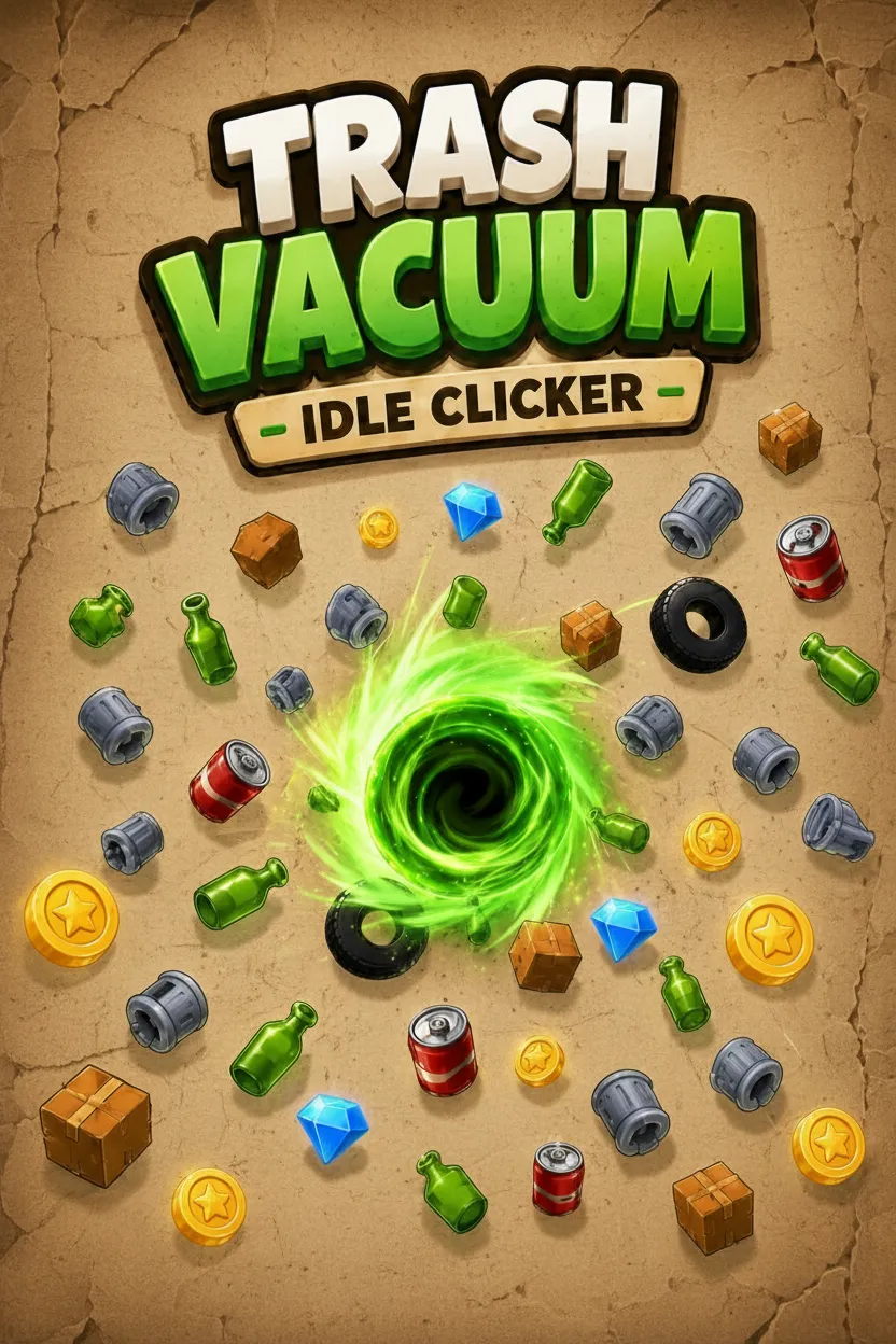 Trash Vacuum Idle Clicker