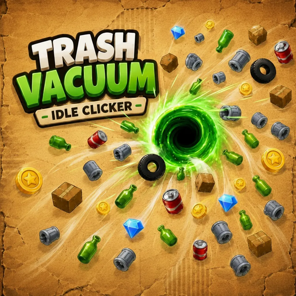 Trash Vacuum Idle Clicker Icon