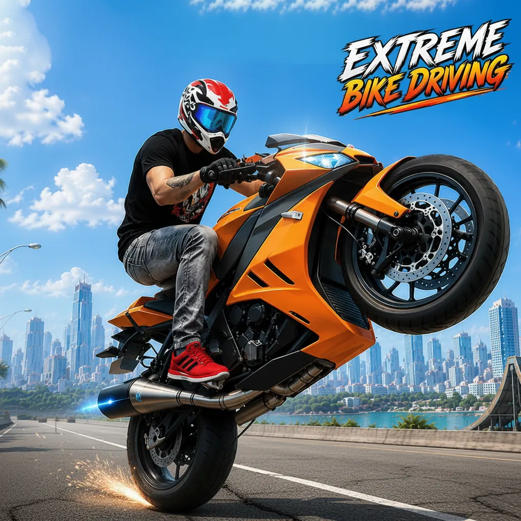 Extreme Bike Driving Icon