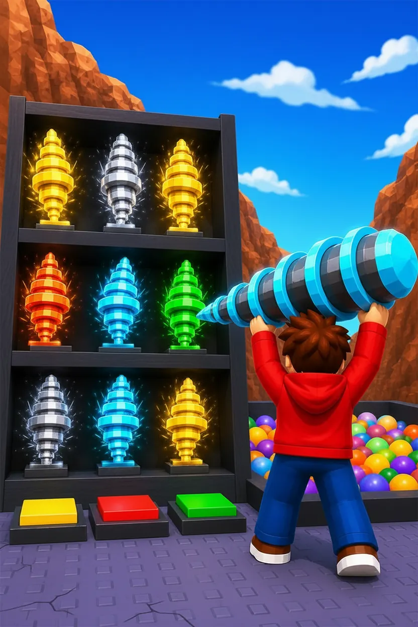 Obby: Stronger Drill, Deeper Mine
