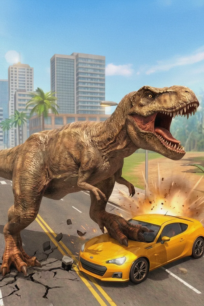 Dinosaur Park Jurassic Dino World