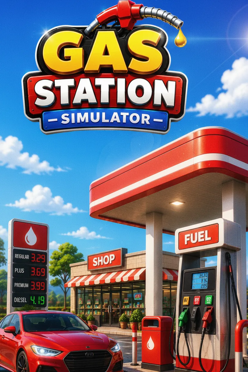 City Gas Station Simulator