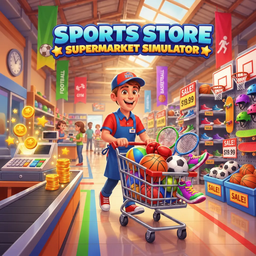 Sports Store Supermarket Simulator