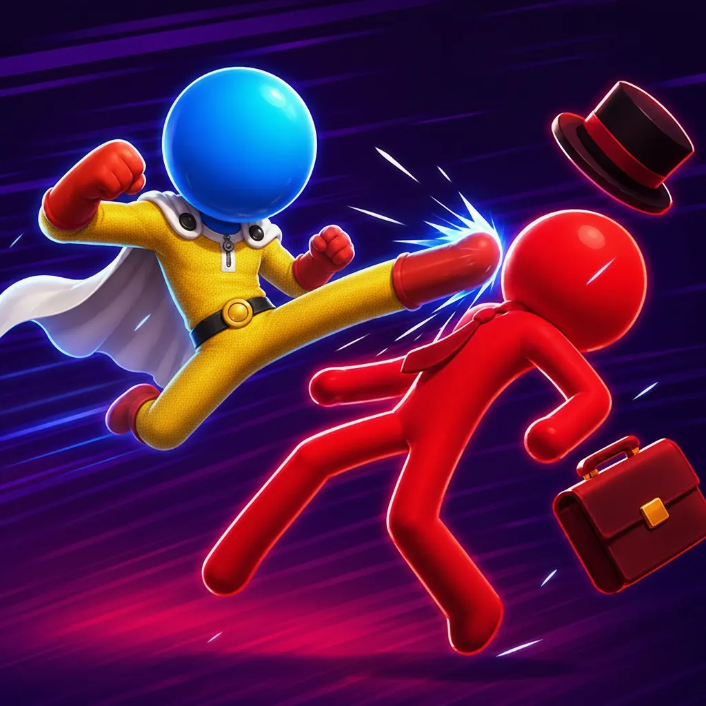 Boss Stickman - Fighting Stick It Icon