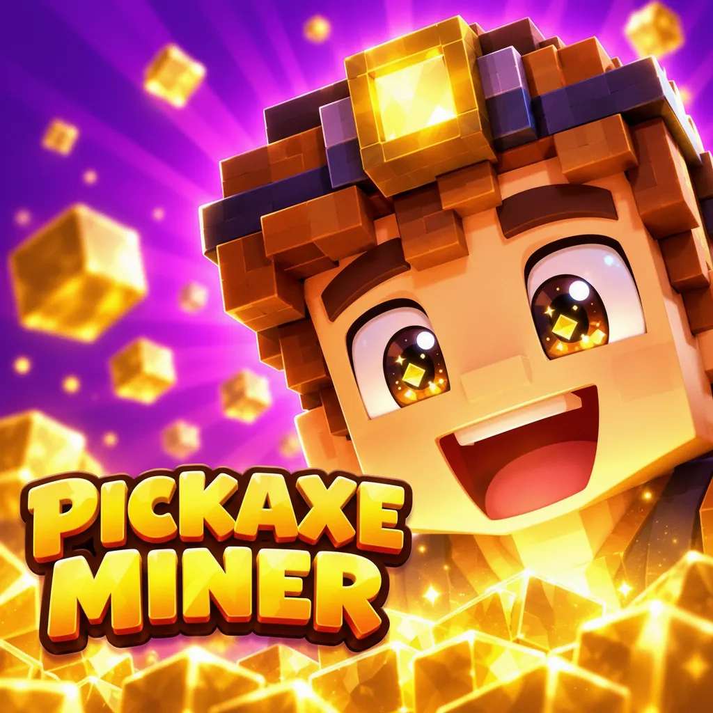 Pickaxe 3D Idle Miner Icon