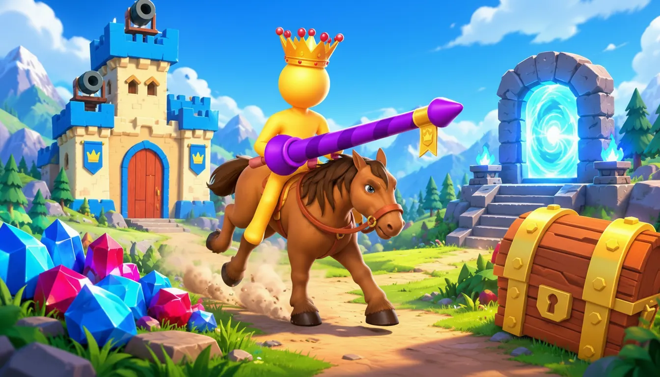 Play My Little Kingdom online free, a fantasy tower defense simulation browser game with strategic gameplay.